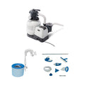 Intex 2100 GPH Sizeand Filter Pump, Deluxe Pool Maintenance Kit, & Pool Sizekimmer