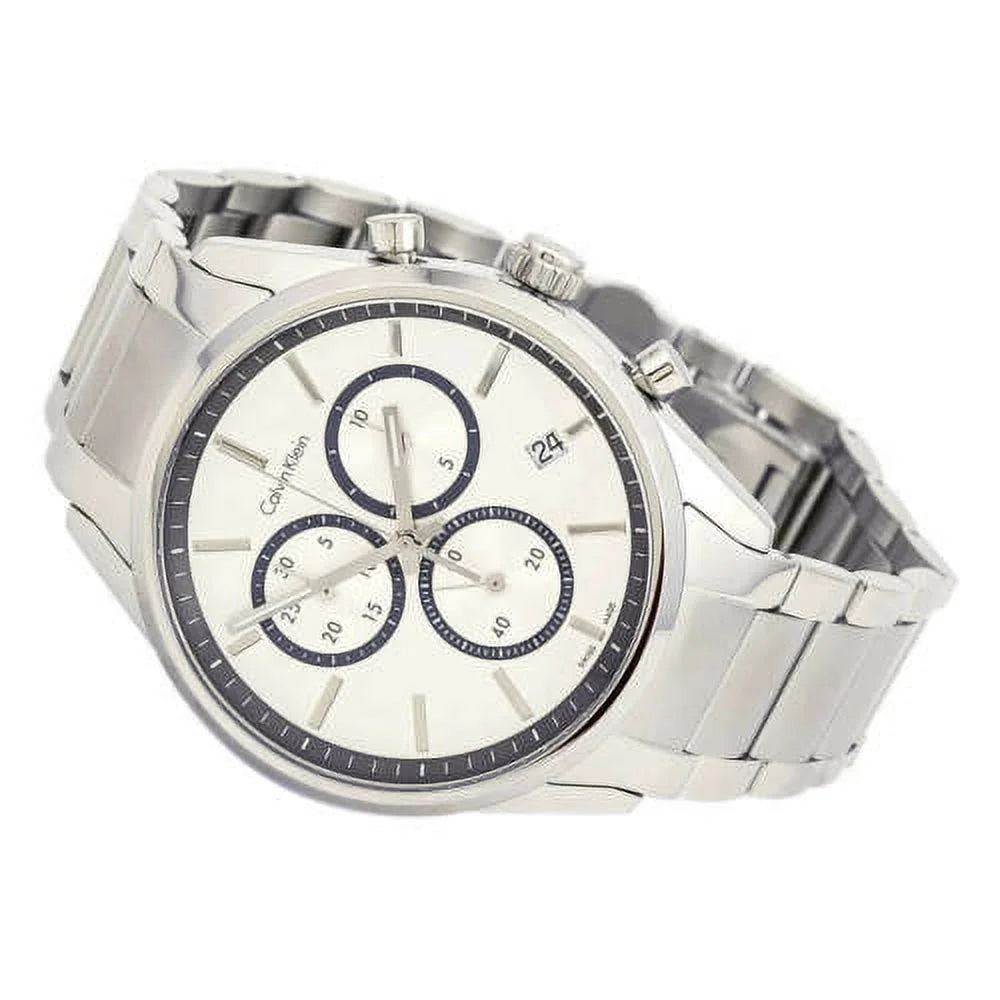 Calvin Klein Men's watch formality chrono (former utility Chrono) Sizewiss ETA manufactured quartz K4M27146 Men