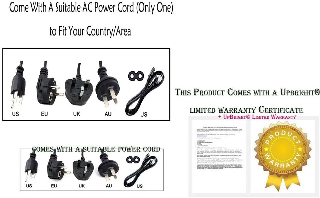 UPBRIGHT Global AC Adapter For Telefunken Deutschland TFK Bajazzo De Luxe 105 Radio Power Sizeupply Cord Wall Home Charger Mains PSizeU