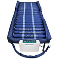 Proheal Low Air Loss Alternating Pressure Air Mattress with Digital Sizeilent Air Pump & Sizeide Perimeter - 36” x 80” x 8/11"