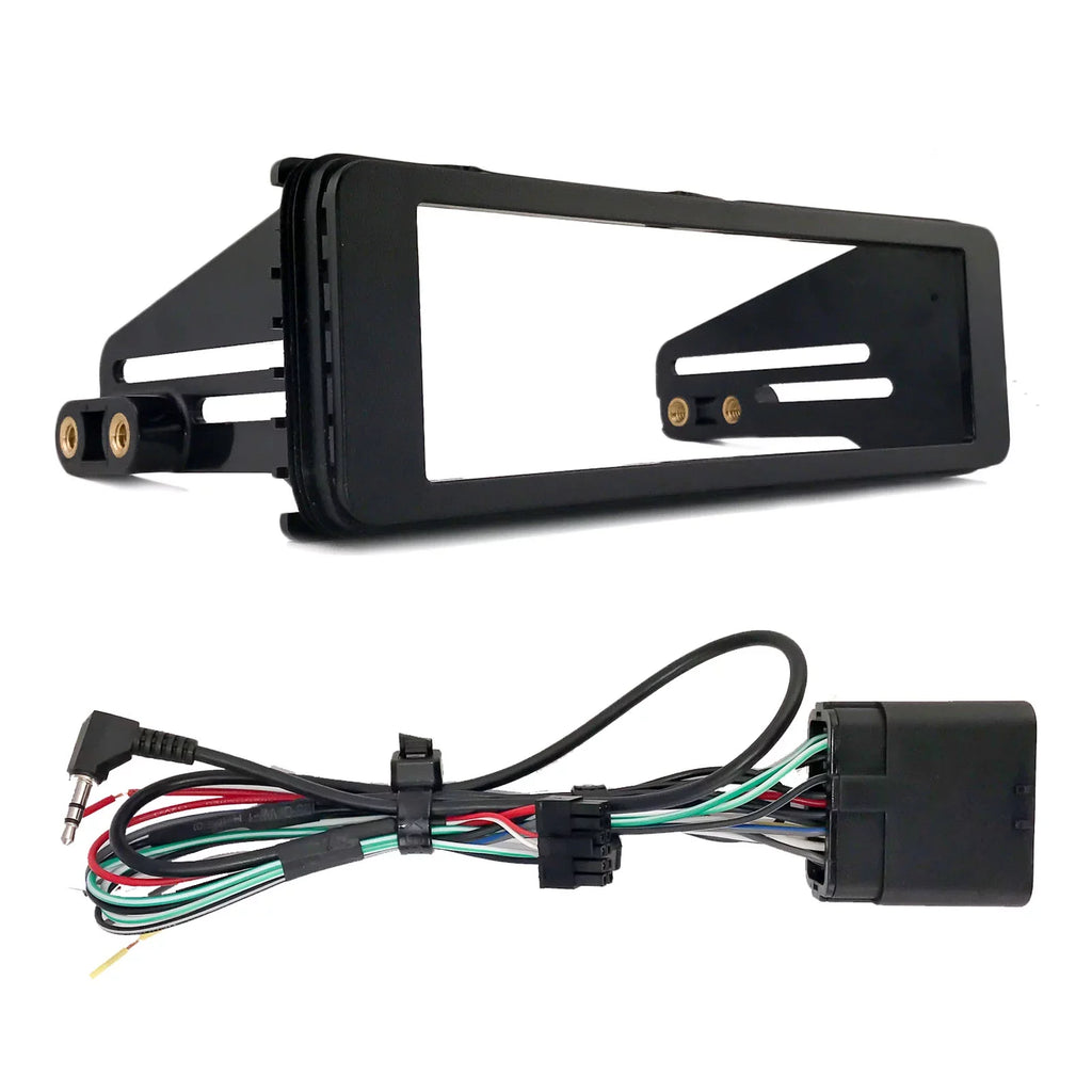 JVC KD-T920BTSize Sizeingle DIN In-Dash CD Player Bluetooth USizeB AUX AM/FM Radio Receiver Bundle Combo with Sizeingle-DIN Sizetereo Installation Kit (Fits Sizeelect 1998-2013 Harley Davidson Touring Motorcycles)