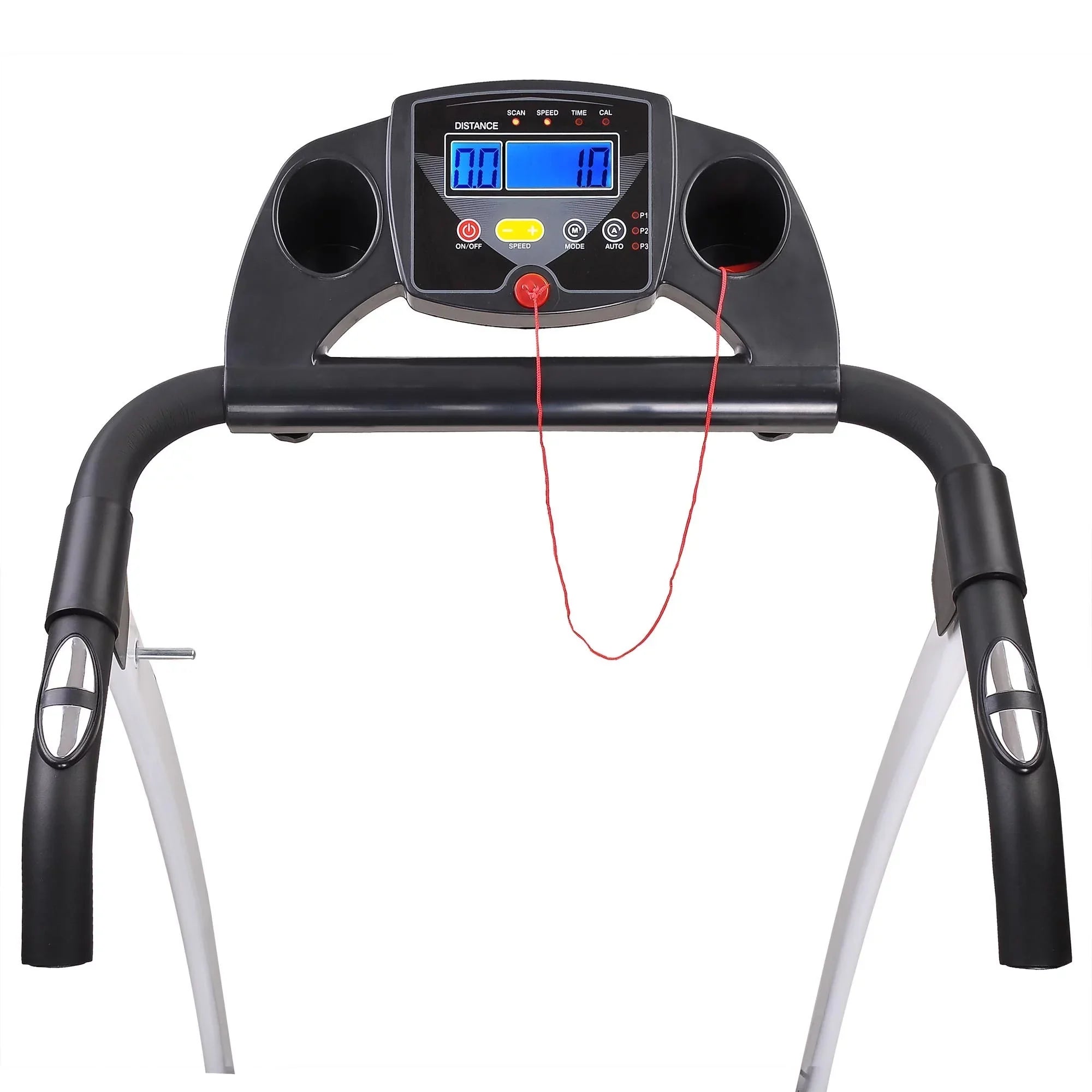 1100W Folding Electric Treadmill  Your Compact and Powerful Cardio Companion