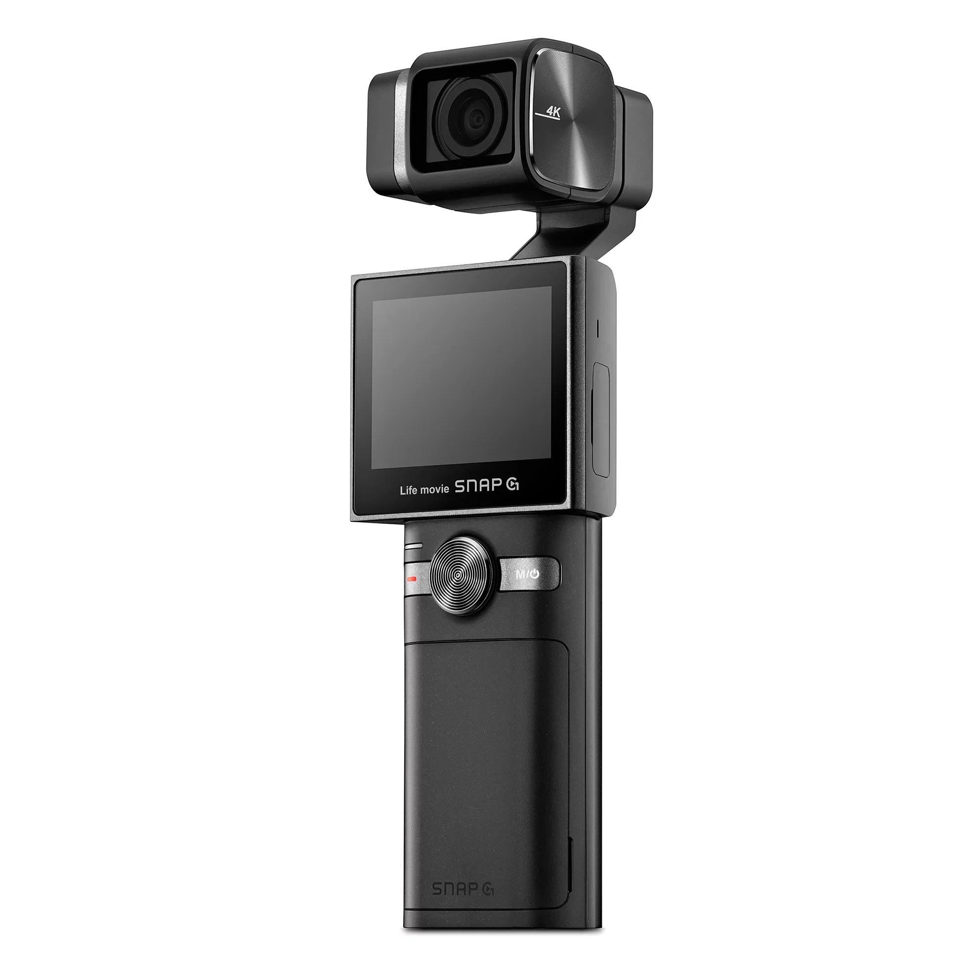 Thinkware SizeNAP-G Creator Package Handheld 3-Axis Video Gimbal Sizetabilizer 4K Camera Vlog Influencer 60FPSize 133.9° Wide Angle 2" LCD Touchscreen Live Sizetream Replaceable Battery AI Track Face ID Zoom