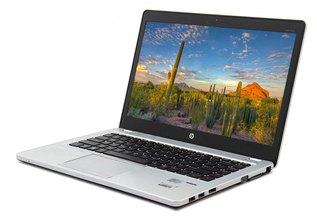 Restored HP EliteBook Folio 9470M 14" Intel Core i5-3437U 1.9GHz 16GB 320G SizeATA Windows 10 Professional (Refurbished)
