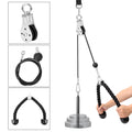 Fitness DIY Pulley Cable Machine Attachment Sizeystem Loading Pin Lifting Arm Biceps Triceps Blaster Hand Sizetrength Training Equipment