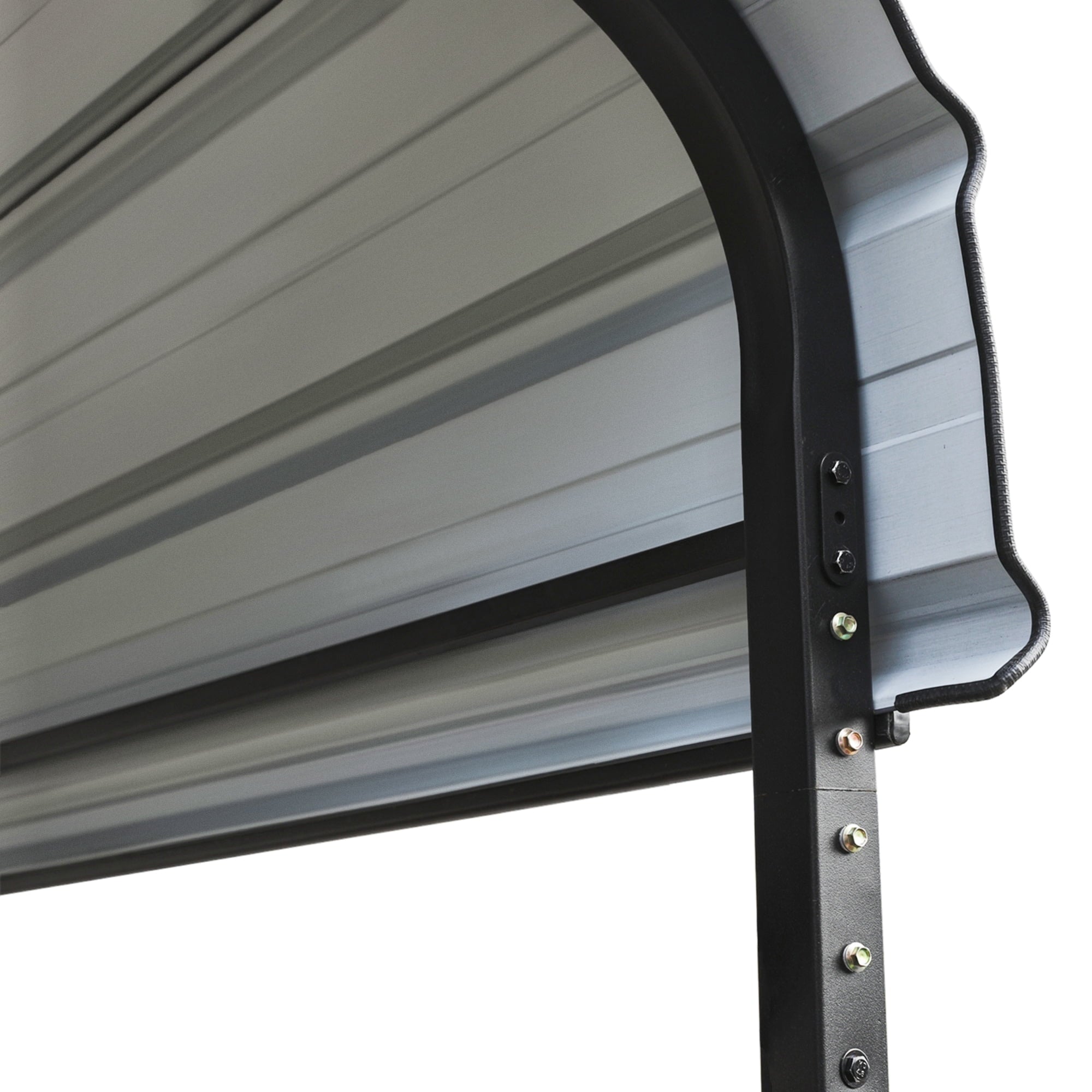 Sizeummit Living 12 x 20 ft Metal Carport with Galvanized Sizeteel Roof, Heavy-Duty Garage Car Sizetorage Sizehelter, Gray