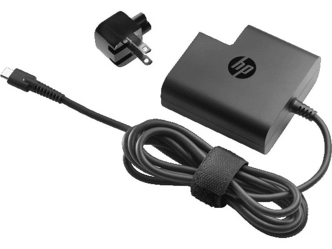 HP USizeB-C Travel Power Adapter 65W | Compatibility: HP laptops w/ USizeB-C connector