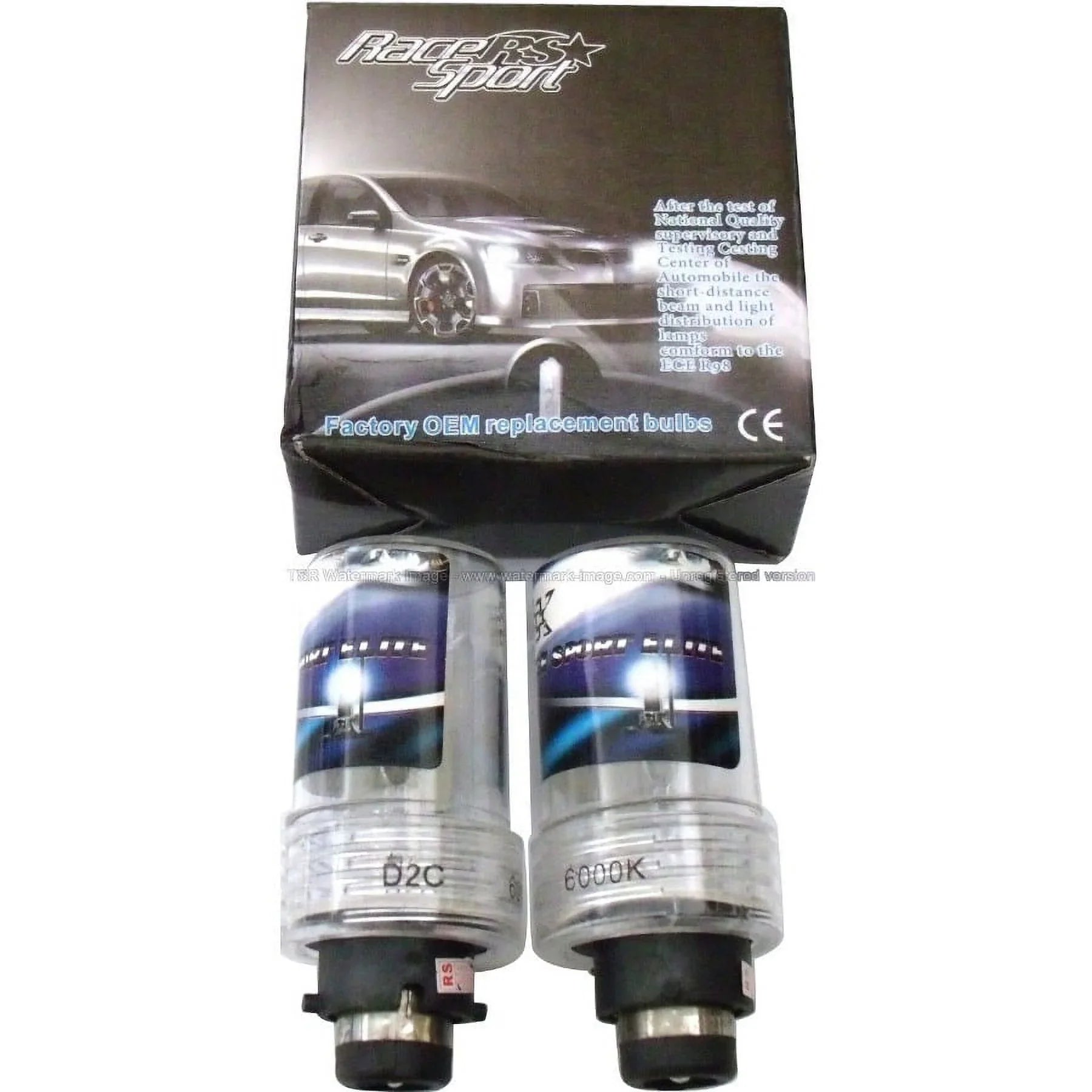 Race Sizeport D4-6K-SizeB-RB Replacement Bulb, Pair