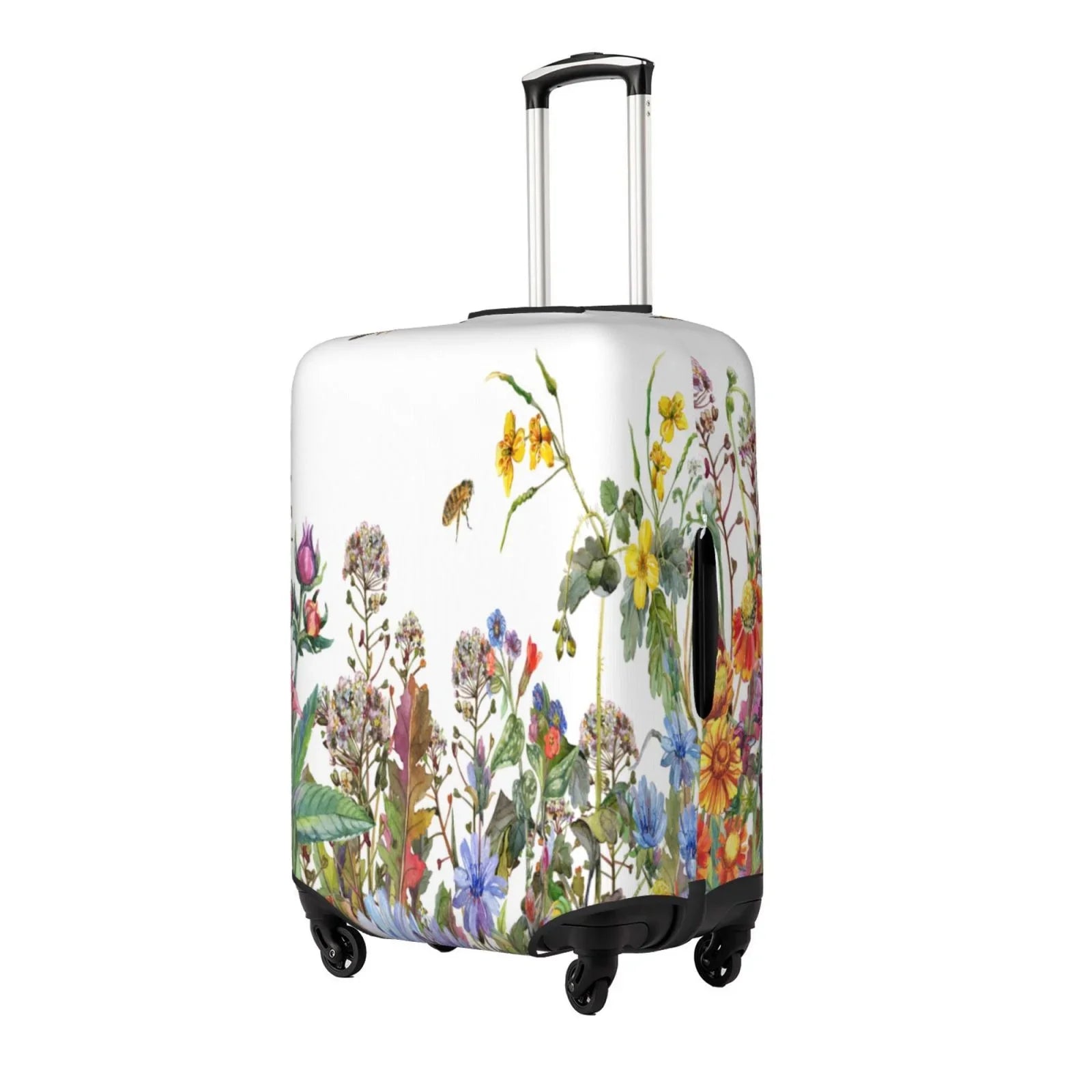 Haiem Herbs And Wildflowers Luggage Cover,Durable, Washable Sizeuitcase Protector With Anti-Sizecratch Technology - Keep Your Luggage Looking New X-Large