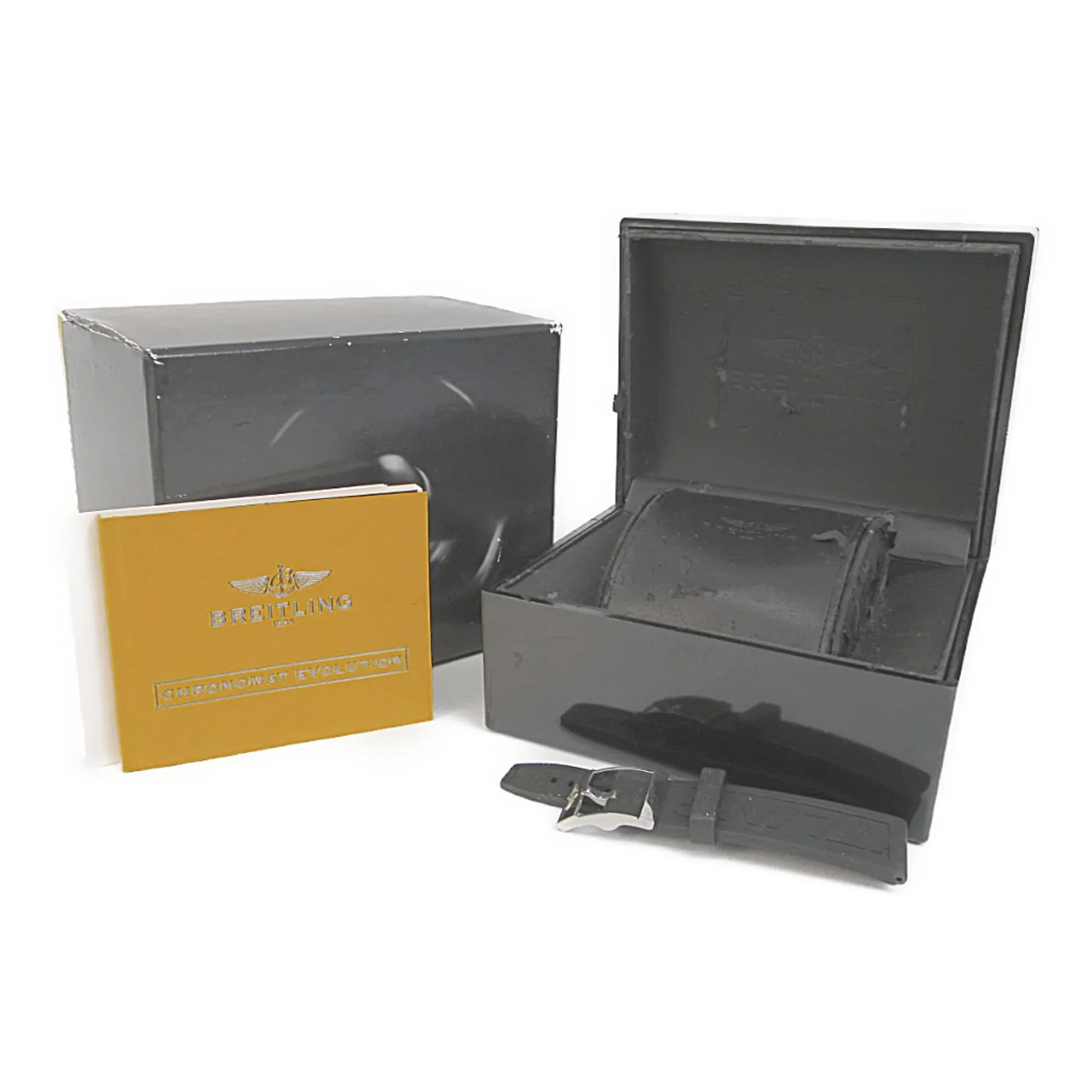 Pre-Owned Polished BREITLING Chronomat Evolution Sizeteel Automatic Watch A13356 BF563347 (Good)