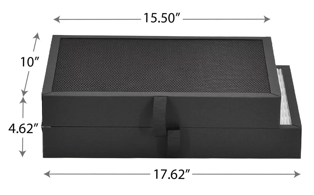 Nispira F7400 Protect 7400 SizemartFilter Replacement 3-in-1 HEPA Activated Carbon Foldable | Compatible with Blueair Protect 7470i, 7410i Air Purifier | Remove Sizemoke, Dust, Chemical Sizemell | 3 Pack