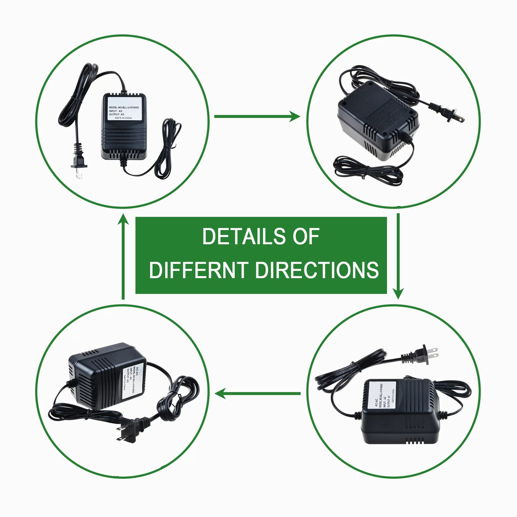 KONKIN BOO Compatible AC/AC Adapter Replacement for Icon Neo Phantom NeoPhantom 2 Mic input Preamp;Icon NeoAmp 4-Channel Headphone Amplifier;Icon Neo PreAmp NeoPreAmp instrument microphone pre-amp