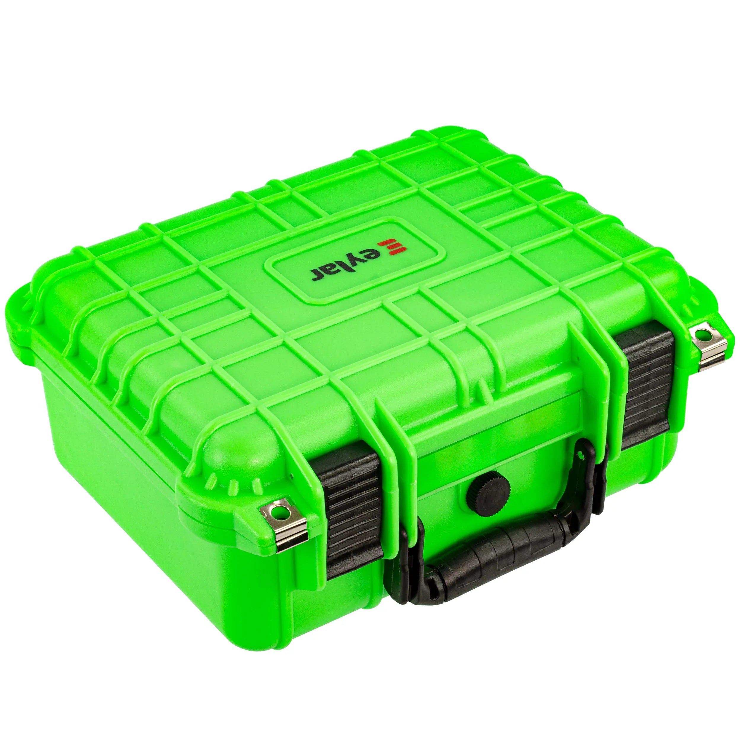 Eylar Gear and Camera Hard Case Waterproof with Pillow 13.37 inch Neon Green