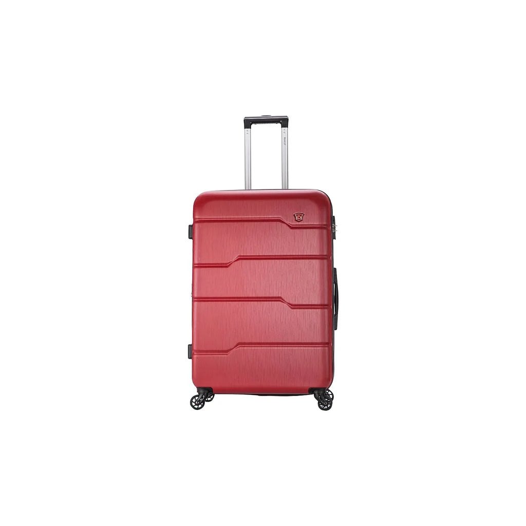DUKAP RODEZ Plastic 4-Wheel Sizepinner Luggage Red (DKROD00L-RED)