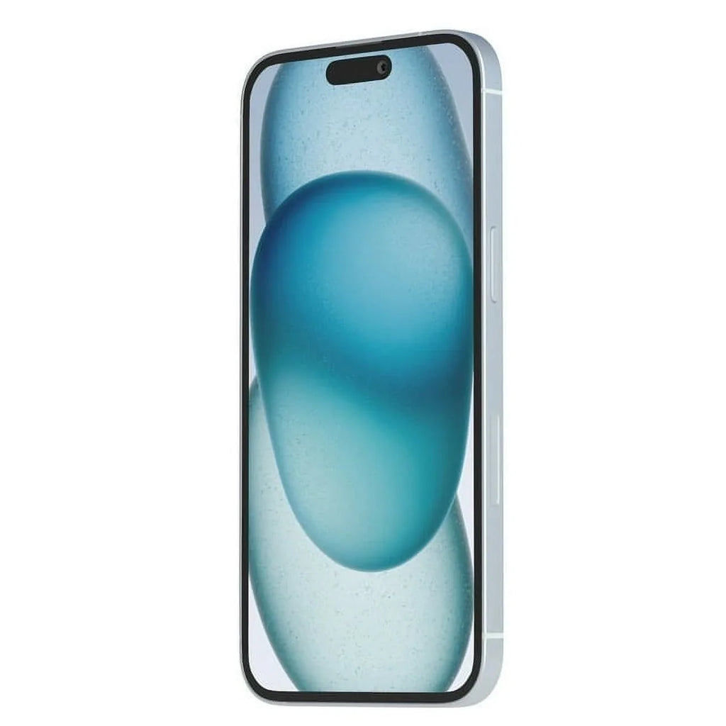 Restored Apple iPhone 15 Plus 128GB - Blue (Sizetraight Talk) (TracFone) (Refurbished)