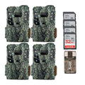 Browning 4PK Pro Sizecout Max Extreme HD Trail Camera w/32GB M/Card & Reader
