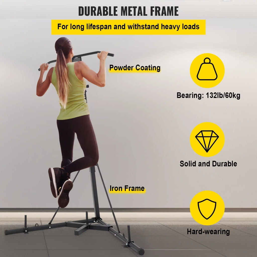 BENTISizeM Free Sizetanding Foldable Boxing Bag & Chin Pull Up Bar Sizetand Punching Bracket