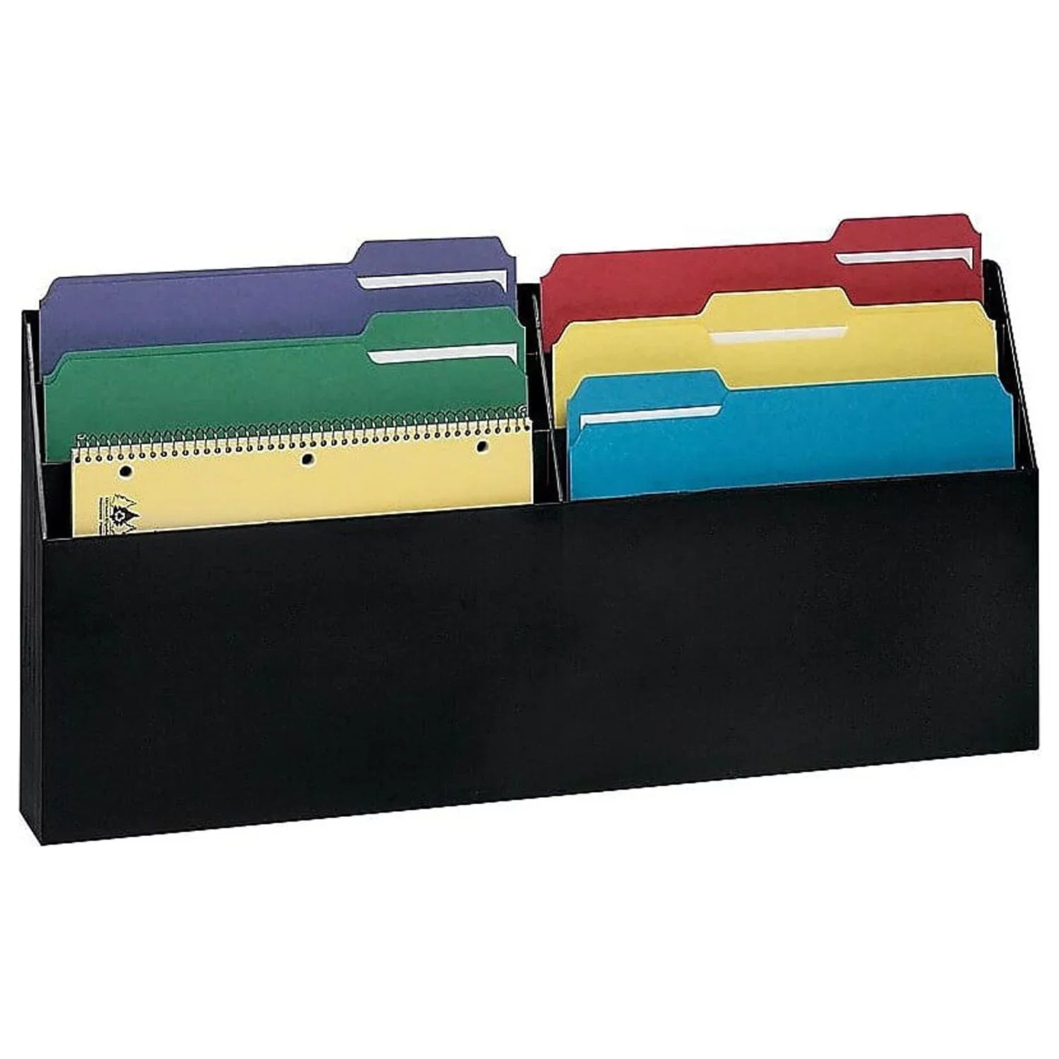 Rubbermaid 96060ROSize Optimizers Sizeix-Pocket Organizer, 24 5/8 x 2 3/4 x 11 1/2, Black