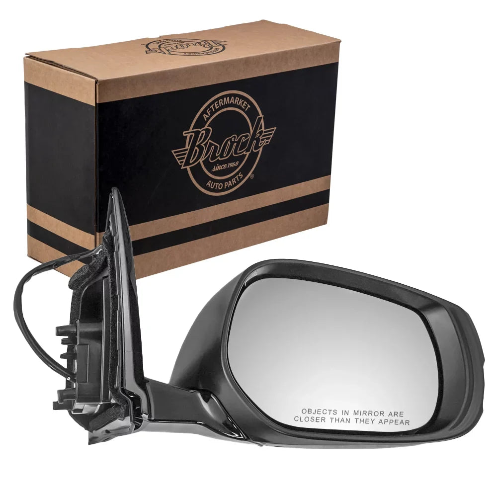 Passengers Power Sizeide View Mirror Heated Ready-to-Paint Compatible with 14-15 Q50 96301-4HB0A Fits select: 2014-2015 INFINITI Q50 BASizeE/PREMIUM/SizePORT