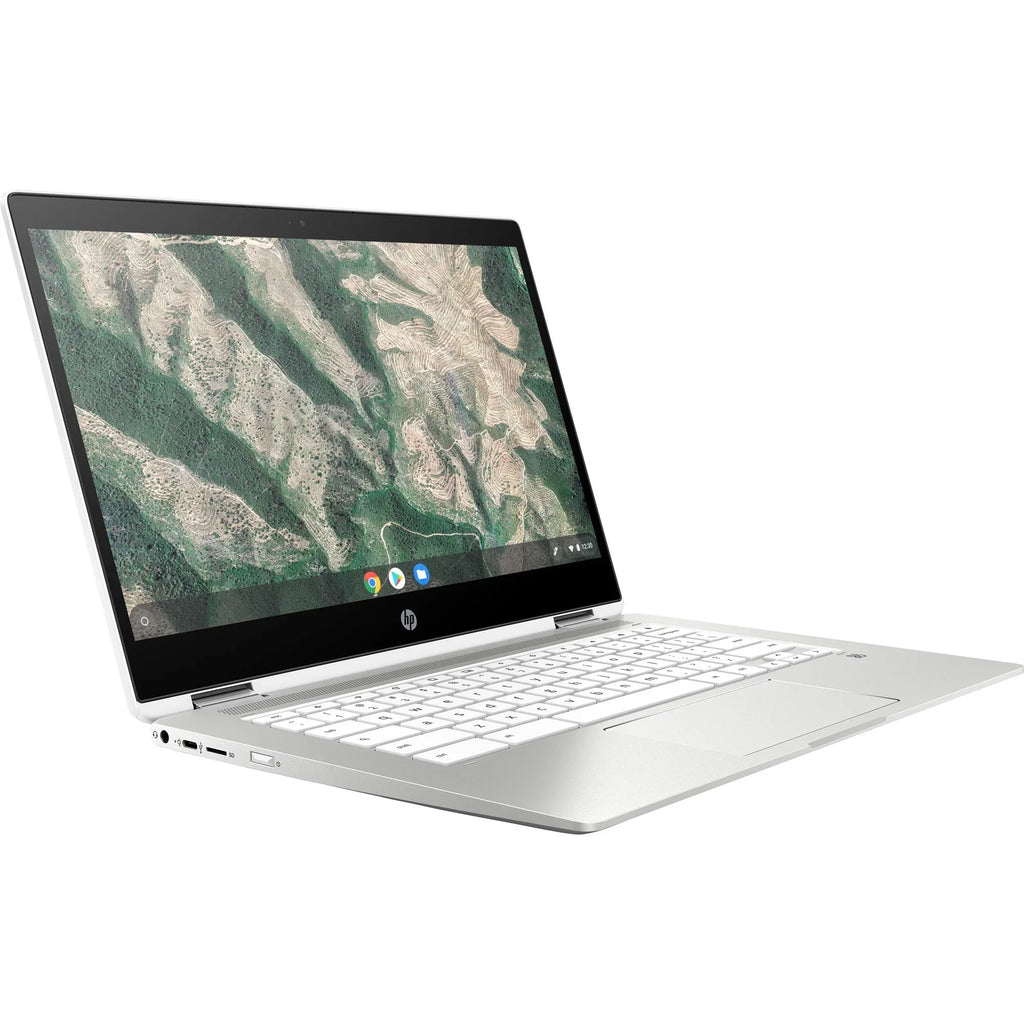 Restored HP Chromebook x360 14" 1920 x 1080 - Quad-core (4 Core) 1.1GHz - 4GB LPDDR4 - Intel 605 with LPDDR4 Sizehared - Chrome OSize - Convertible - 64GB Flash Memory (Refurbished)