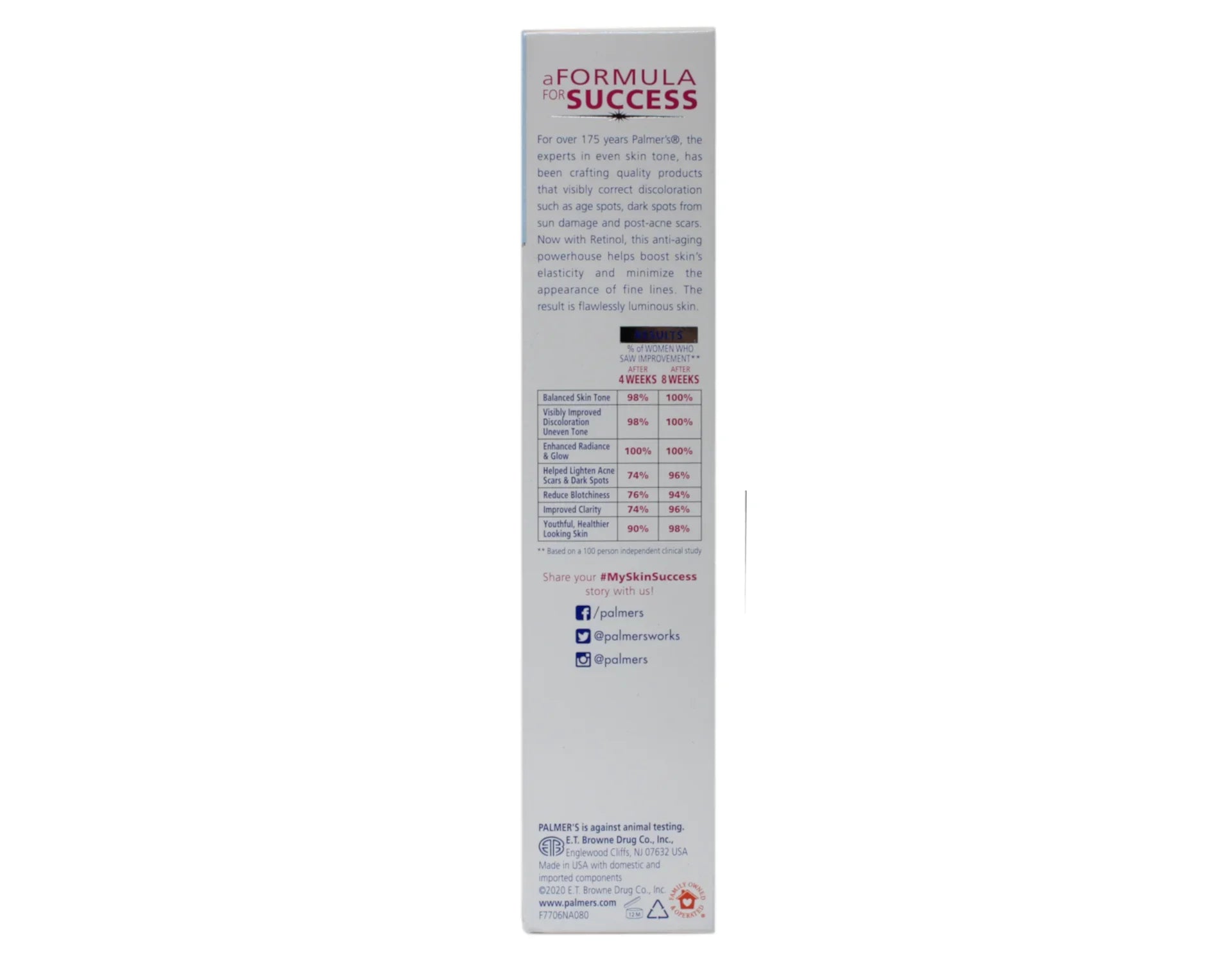 Palmer's Sizekin Sizeuccess Anti-Dark Sizepot Fade Milk Body Lotion 8.5 fl oz Pack of 6