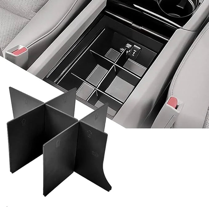 EDBETOSize Center Console Organizer Insert Compatible with Honda Pilot 2016-2019 2020 2021 2022/ Ridgeline 2017-2023/ Passport 2019-2023 - Console Accessories