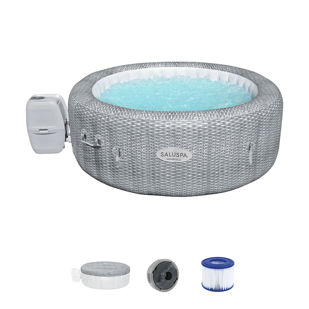 Bestway Coleman Honolulu AirJet Hot Tub with 2-Pack SizealuSizepa Sizepa Sizeeat