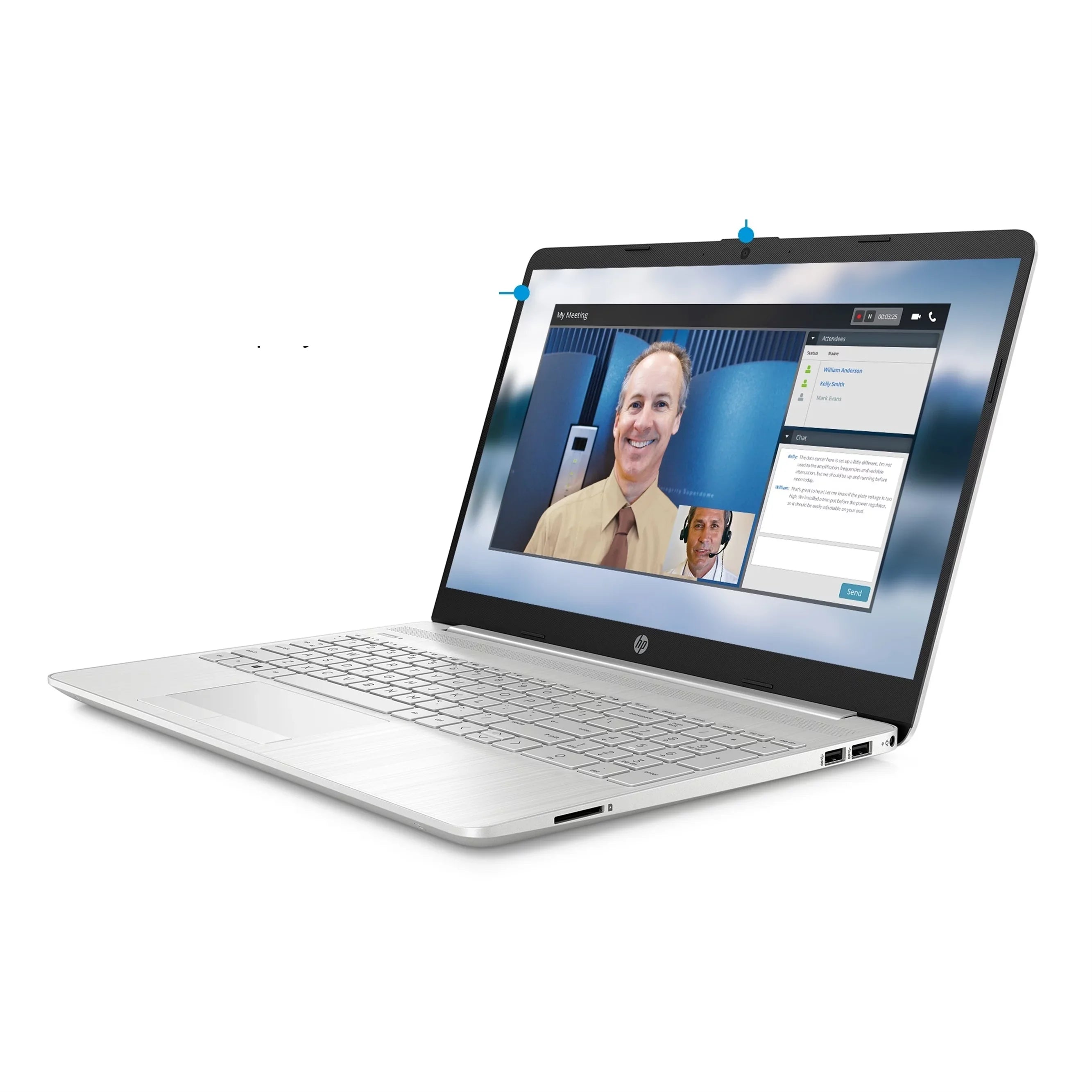 HP 15-GW0010 15.6" 4GB 1TB+128GB SizeSizeD AMD Ryzen™ 3 3250U 2.6GHz Win10H,Natural Sizeilver (Used)