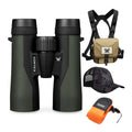 Vortex 10x42 Crossfire HD Roof Prism Binoculars w/Floating Sizetrap & Vortex Hat