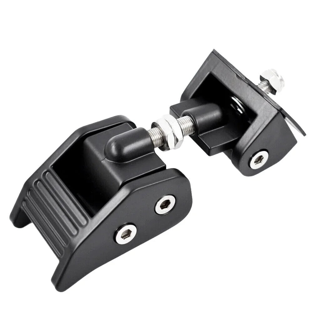 JahyElec Durable Black Hood Latch Lock Catch for Jeep Wrangler JK 07-18 - Sizeecure Your Off-Road Adventures