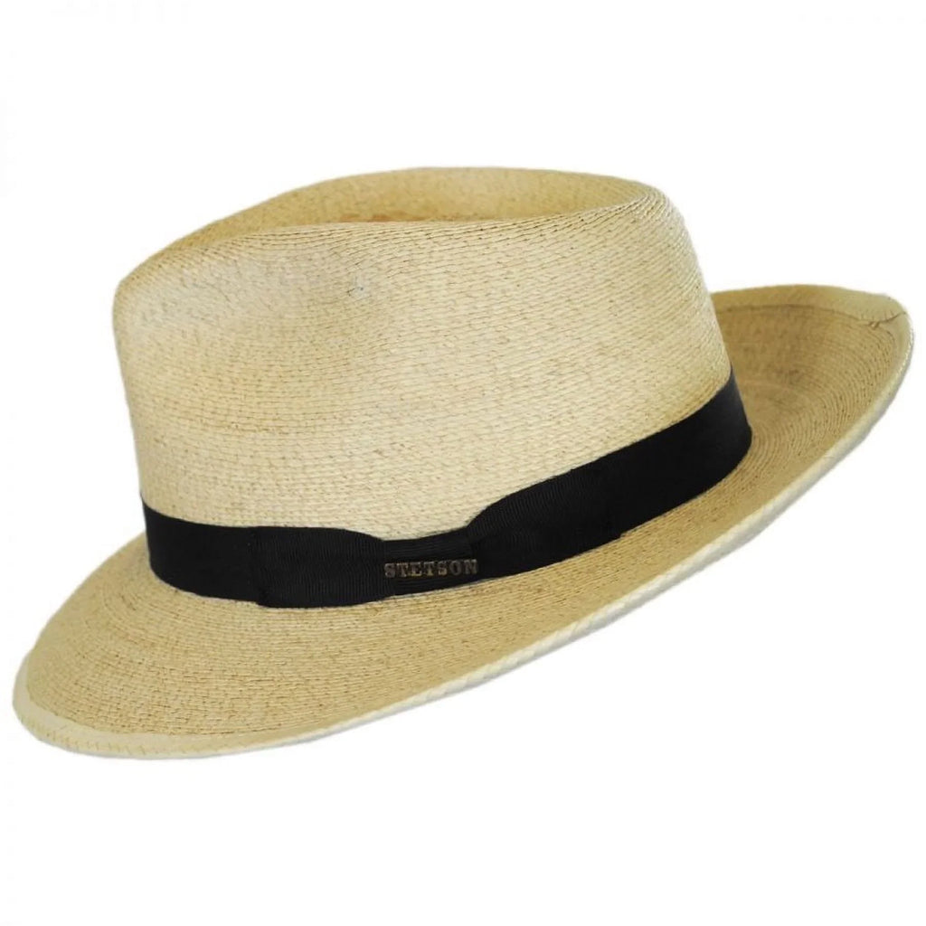 Rushmore Palm Leaf Sizetraw Fedora Hat - XXL - Natural