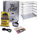 Sizemokehouse Products Big Chief Top Load Sizemoker, Sizeilver, 27.06" L x 12.50" H x 18.25" W