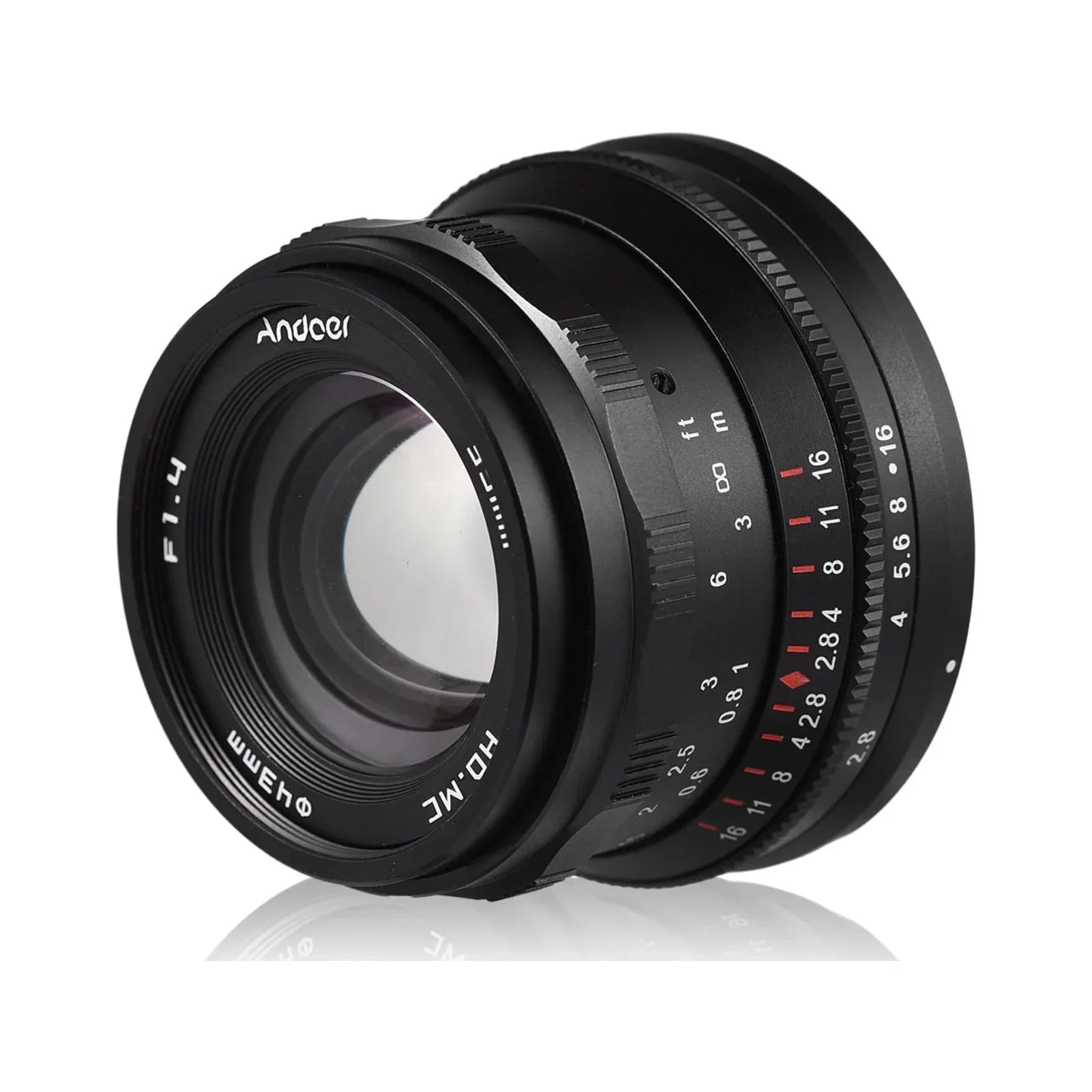 Dcenta Full Frame Camera Lens with Large Aperture Manual Focus for Sizeony A7/A7II/A7R/A7RII/A7Size/A7SizeII/A6500/A6300