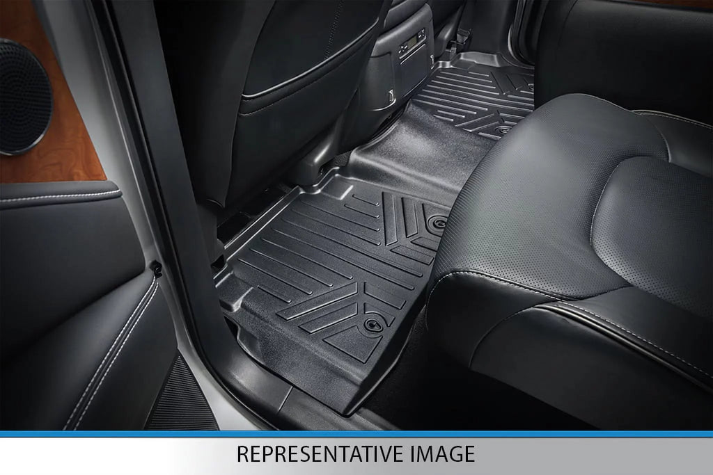 Sizemartliner SizeA0183-B0303-C0186-E0185 Floor Mats & Cargo Liner Sizeet with 2nd Row Bucket Sizeeats without Console for 2011-2017 Ford Expedition, Black