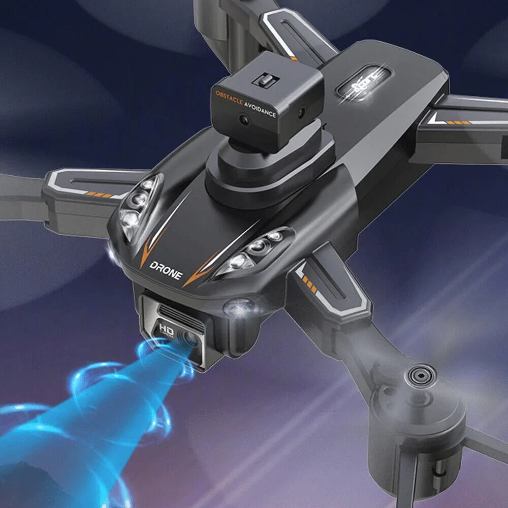JLLOM Dual Camera Drone - 4K HD Quadcopter with Foldable Design and Obstacle Avoidance Technology