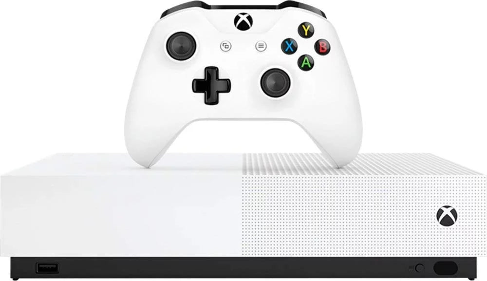 Restored Microsoft Xbox One Size 1TB AllDigital Edition Console with Xbox One Wireless Controller (Refurbished)