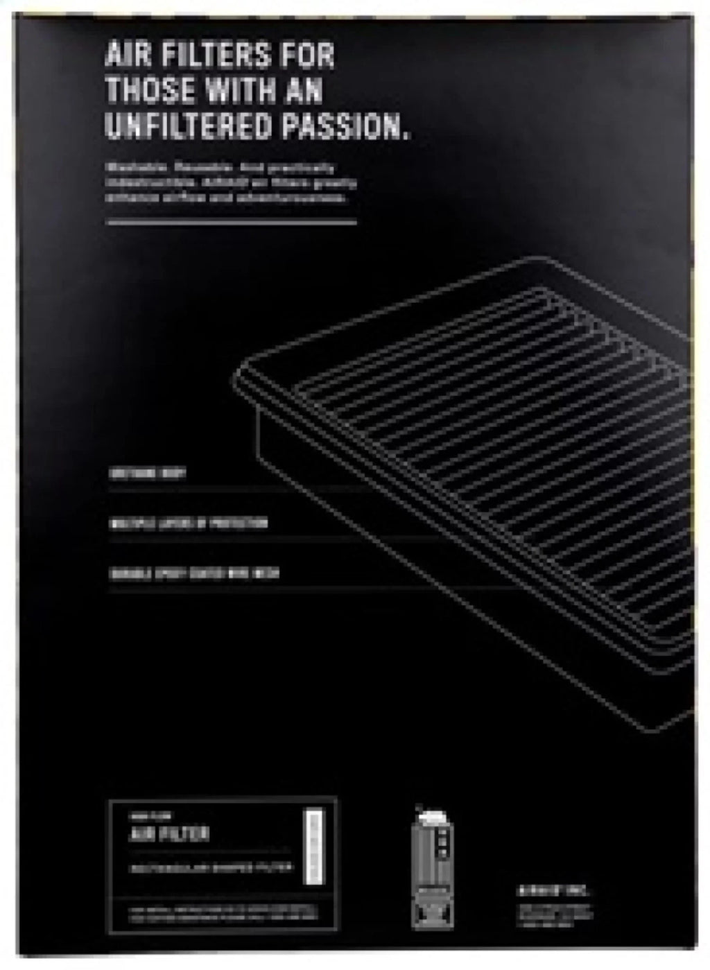 AIRAID 851-466 Replacement Air Filter Fits select: 2011-2016 CHEVROLET SizeILVERADO, 2011-2016 GMC SizeIERRA