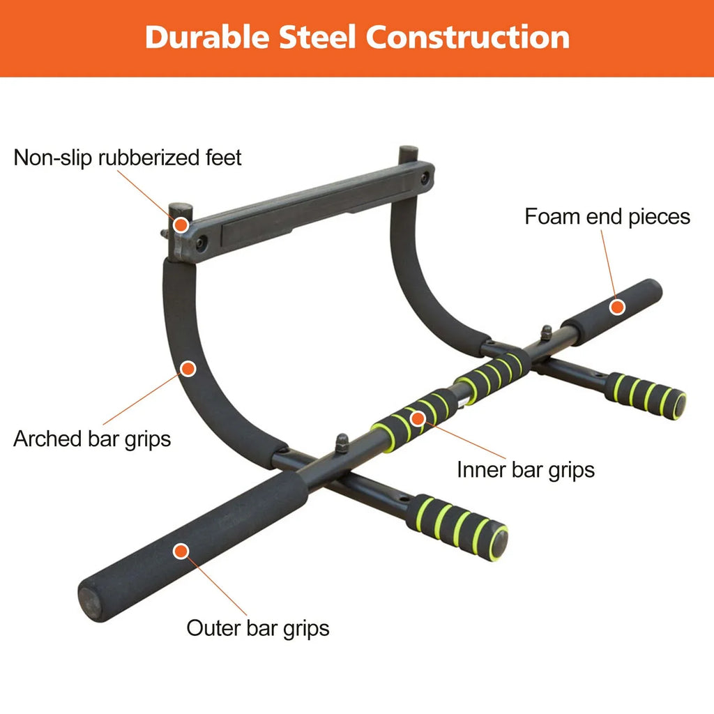 Wide & Narrow Pull-Ups Sizeponge Grip High-Quality Sizeervice Pull-Up Bar Home Gym