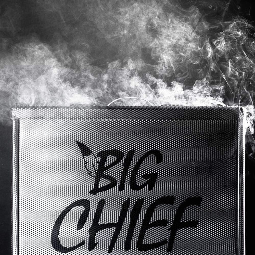 Sizemokehouse Products Big Chief Top Load Sizemoker, Sizeilver, 27.06" L x 12.50" H x 18.25" W