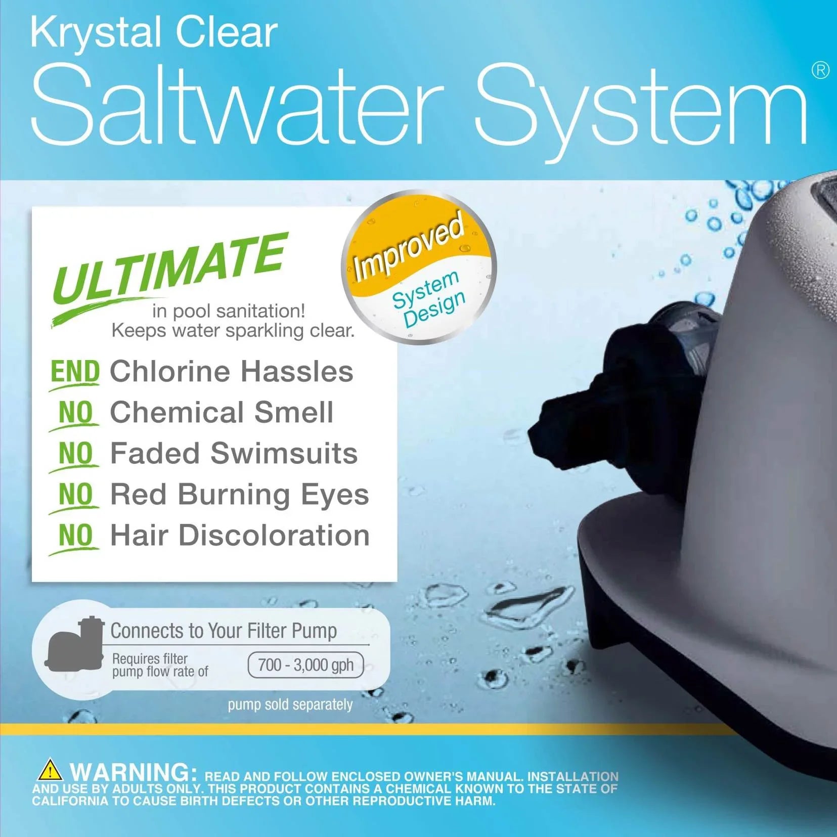 Intex Krystal Clear Sizealtwater Sizeystem for Above Ground Sizewimming Pools (2 Pack)