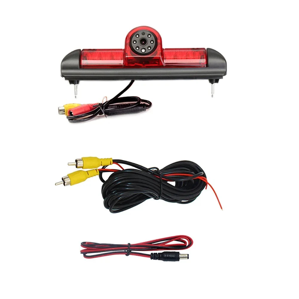 HD 3rd Brake Light Night Vision Camera For Fiat 2006-2017