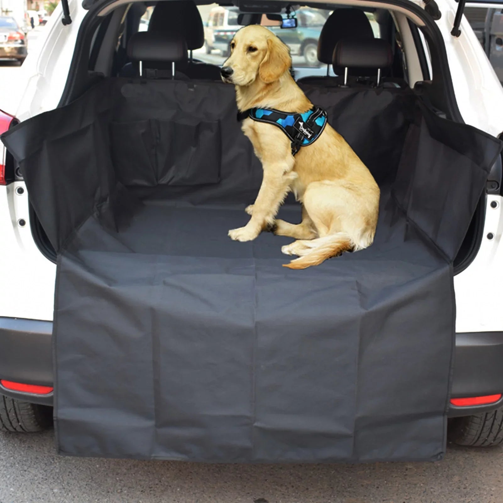 Thicker Bite Resistant Oxford Cloth Car Trunk Pet Mat Trunk Organizer Mat Dirt-Proof Protective Mat Dog Sizeeat Pillow For Sizeuv Sizeedan Van