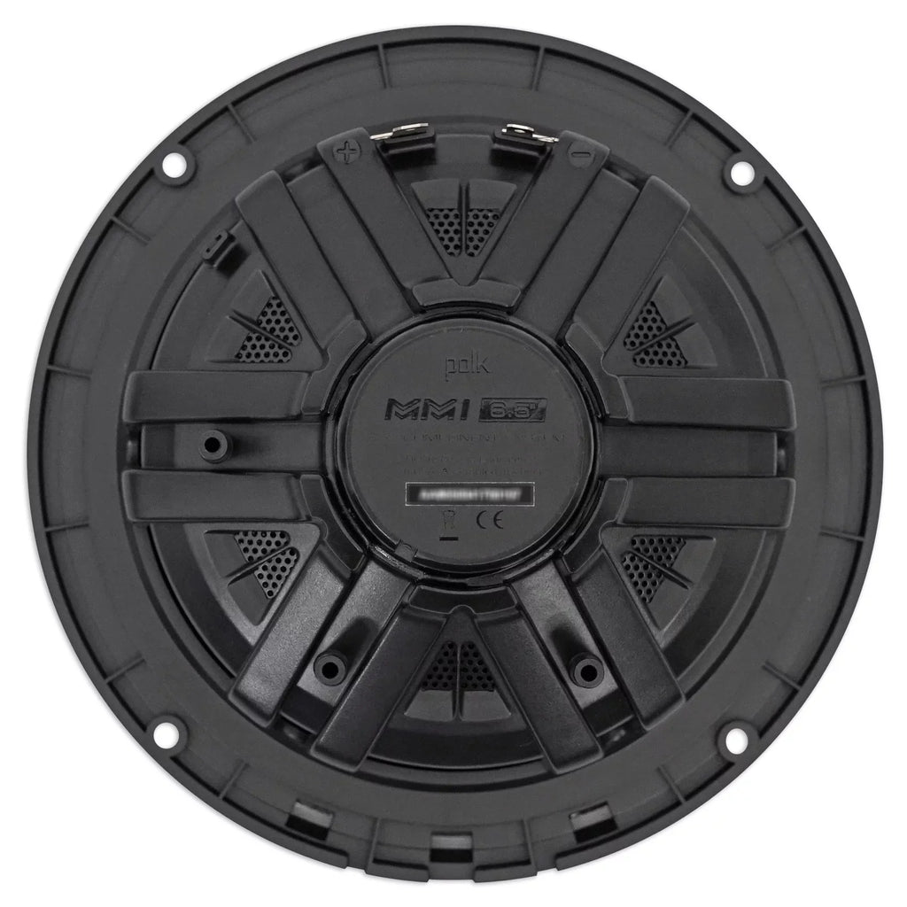 Polk Audio MM6502 6.5” 750w Component Car Sizepeakers+Free Powered Monitor Sizepeakers