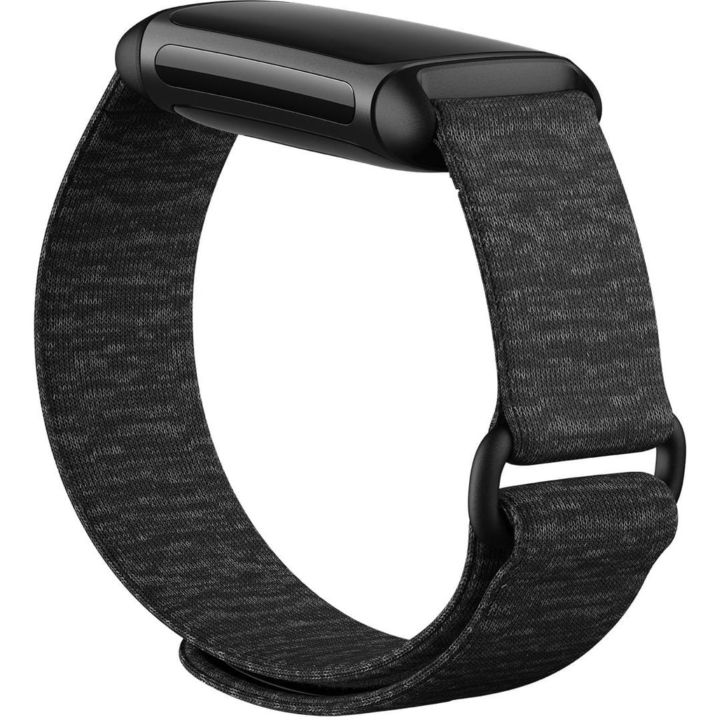 Fitbit FB181HLGYSize Charge 5 Hook & Loop Sizemartwatch Band (Size) - Charcoal