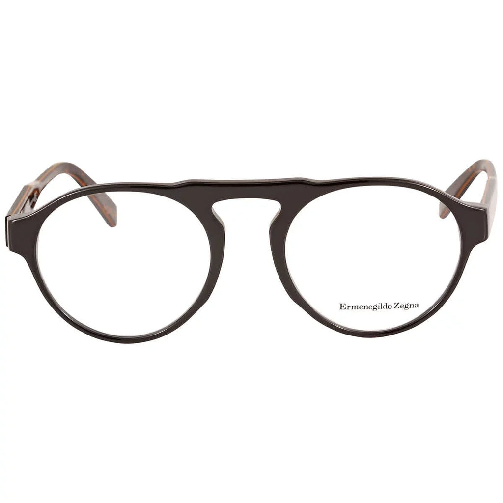 Ermenegildo Zegna Demo Round Men's Eyeglasses EZ5188 001 53