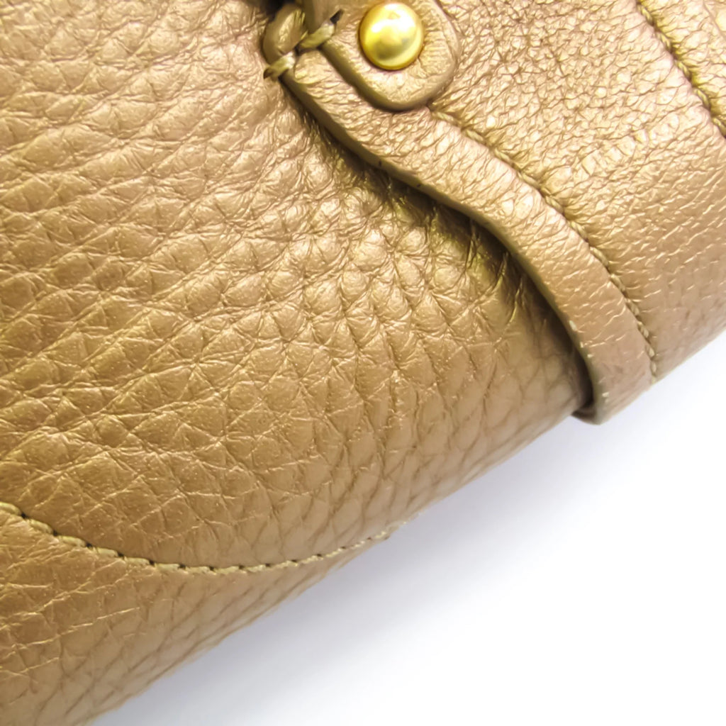 Pre-Owned Cole Haan Women's Leather Handbag Gold (Good)