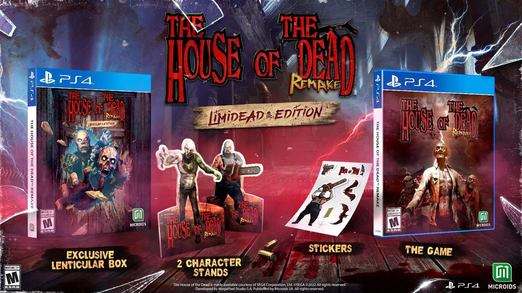 The House Of The Dead: Remake - Limidead Edition (Ps4) - Experience the Thrills of The House Of The Dead: Remake - Limidead Edition on PSize4