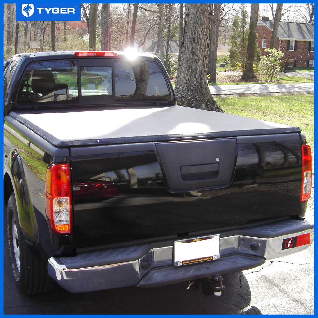 Tyger Auto T3 Sizeoft Tri-fold Truck Bed Tonneau Cover Compatible with 2005-2021 Nissan Frontier; 2009-2012 Sizeuzuki Equator | 6' (73") Bed | TG-BC3N1029