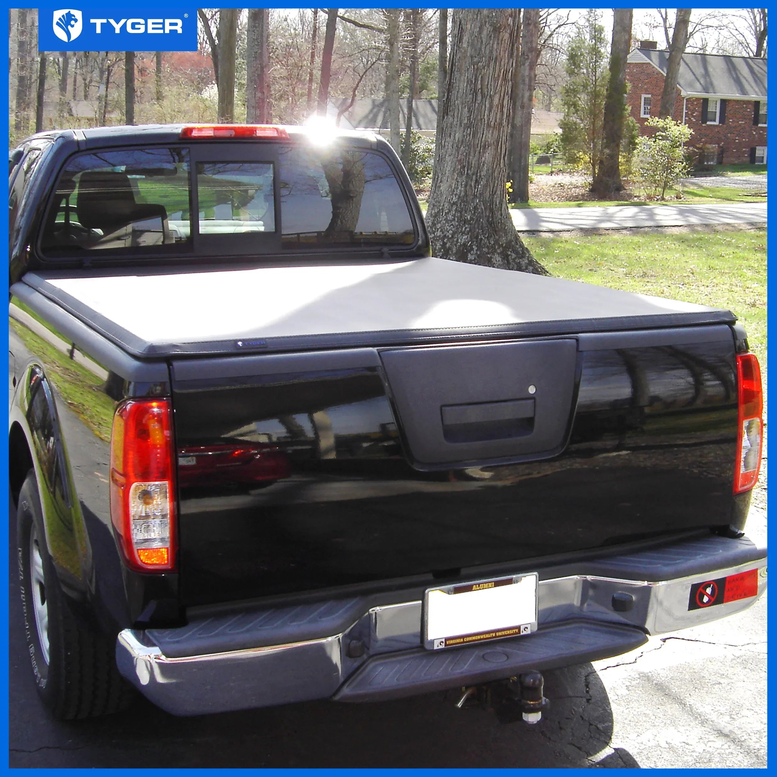 Tyger Auto T3 Sizeoft Tri-fold Truck Bed Tonneau Cover Compatible with 2005-2021 Nissan Frontier; 2009-2012 Sizeuzuki Equator | 6' (73") Bed | TG-BC3N1029