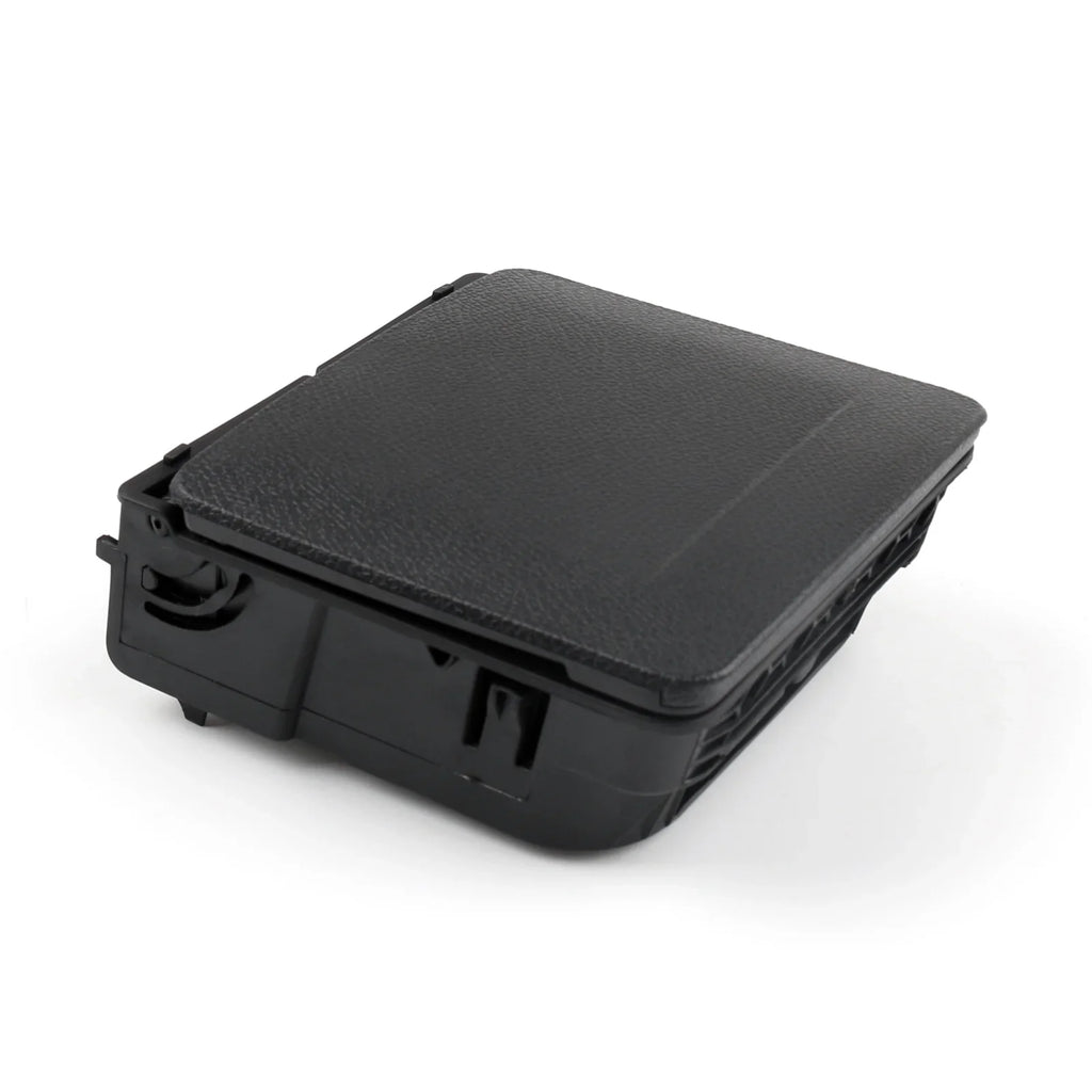 Motor Genic Rear Armrest Central Console Cup Holder For VW Jetta Gti MK5 Golf MK6 Black